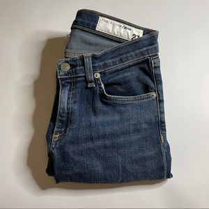 RAG & BONE Cate Distressed Mid-Rise Skinny Jeans